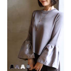 華やか2割増しニット （グレー）