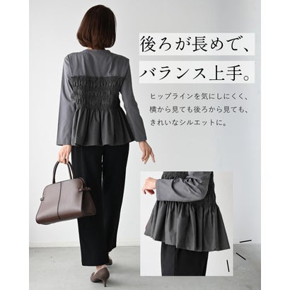 くびれ服に任せました （グレー）｜詳細画像