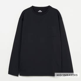 【別注】＜MOONRAKERS＞MOON-TECHオーバーサイズポケットロンT （ネオブラック）
