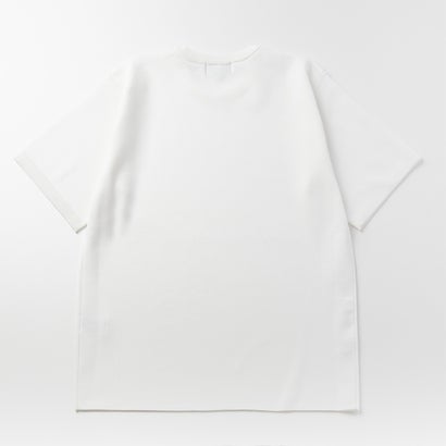 洗えるニットTシャツ （ホワイト）｜詳細画像