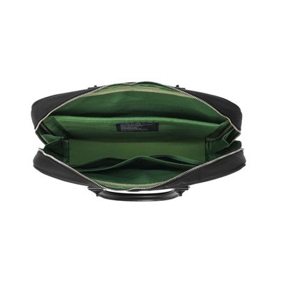 ワンダーバゲージ WONDER BAGGAGE 正規品2年保証 ビジネスバッグ メンズ レディース ブリーフケース トート 通勤 軽量 16インチ PC収納 横型 手持ち 連結 底鋲 日本製 A4 6.7L GOODMANS MG WB-G-040 （ネイビー）｜詳細画像