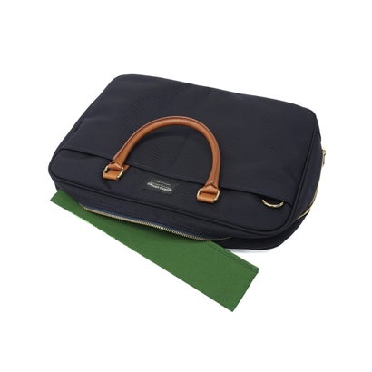 ワンダーバゲージ WONDER BAGGAGE 正規品2年保証 ビジネスバッグ メンズ レディース ブリーフケース トート 通勤 軽量 16インチ PC収納 横型 手持ち 連結 底鋲 日本製 A4 6.7L GOODMANS MG WB-G-040 （ブラック）｜詳細画像