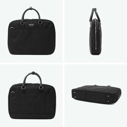 ワンダーバゲージ WONDER BAGGAGE 正規品2年保証 ビジネスバッグ メンズ レディース ブリーフケース トート 通勤 軽量 16インチ PC収納 横型 手持ち 連結 底鋲 日本製 A4 6.7L GOODMANS MG WB-G-040 （ブラック）｜詳細画像