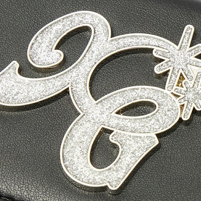 GLITTER XG LOGO MINI WALLET BLACK [105264054009] （BLACK）｜詳細画像