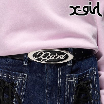 REVERSIBLE OVAL LOGO BUCKLE BELT BLACK [105264054023] （BLACK）｜詳細画像