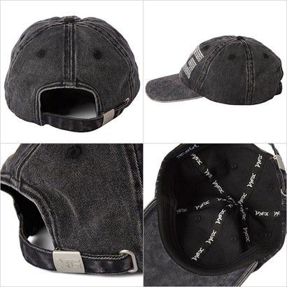 SQUARE STUDDED LOGO 6PANEL CAP BLACK [105264051002] （BLACK）｜詳細画像