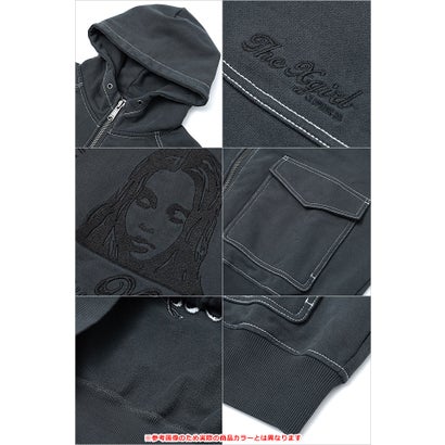 ARCH LOGO AND FACE HOODED SWEAT JACKET BEIGE [105264012008] （BEIGE）｜詳細画像