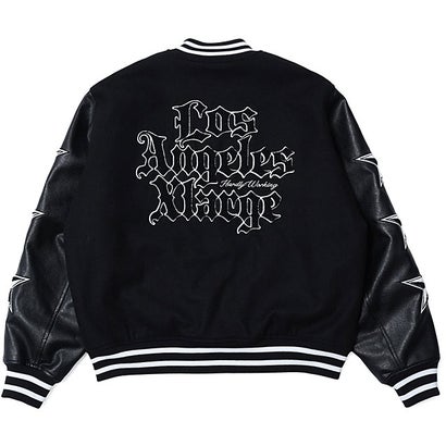 VARSITY JACKET BLACK [101264021004] （BLACK）｜詳細画像