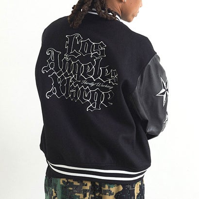 VARSITY JACKET BLACK [101264021004] （BLACK）｜詳細画像