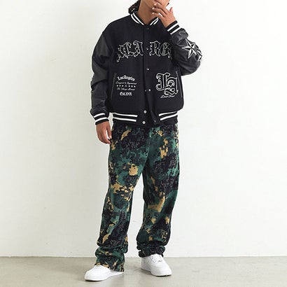 VARSITY JACKET BLACK [101264021004] （BLACK）｜詳細画像