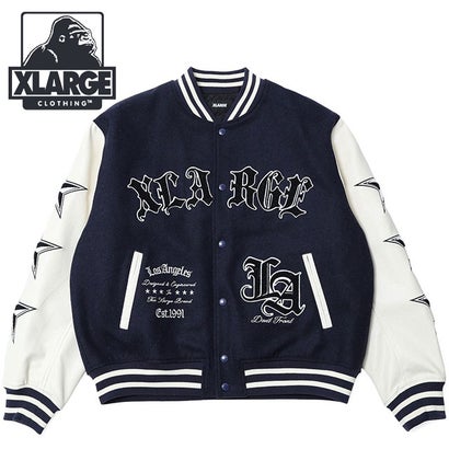 VARSITY JACKET NAVY [101264021004] （NAVY）｜詳細画像