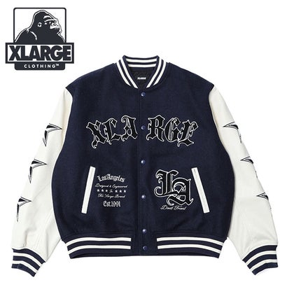 VARSITY JACKET NAVY [101264021004] （NAVY）｜詳細画像
