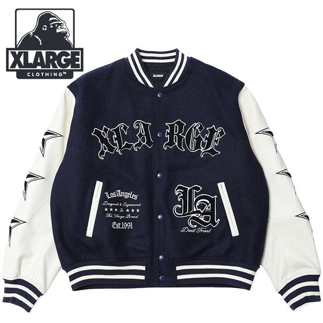 VARSITY JACKET NAVY [101264021004] （NAVY）