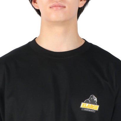 Tシャツ メンズ レディース 半袖 半そで 綿100 ブランド トップス OB バックプリント グラフィック ロゴ おしゃれ 丸首 BACKSIDE OG S/S TEE 101253011002 （NAVY）｜詳細画像