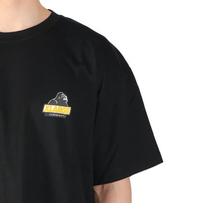Tシャツ メンズ レディース 半袖 半そで 綿100 ブランド トップス OB バックプリント グラフィック ロゴ おしゃれ 丸首 BACKSIDE OG S/S TEE 101253011002 （NAVY）｜詳細画像