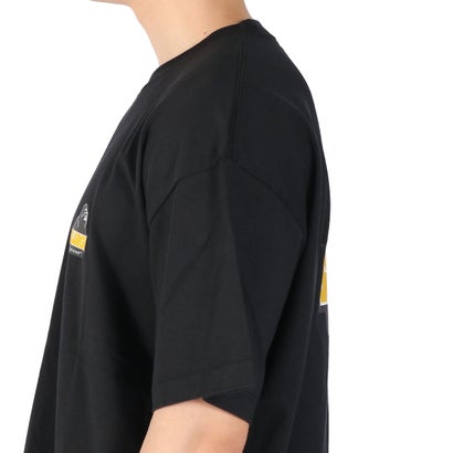 Tシャツ メンズ レディース 半袖 半そで 綿100 ブランド トップス OB バックプリント グラフィック ロゴ おしゃれ 丸首 BACKSIDE OG S/S TEE 101253011002 （NAVY）｜詳細画像