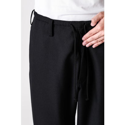 RE drawstring pants （Black）｜詳細画像