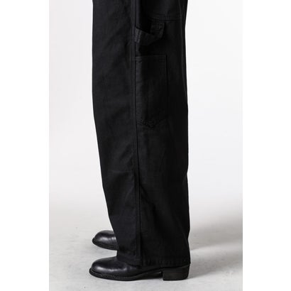 three st paint panel pants （Black）｜詳細画像