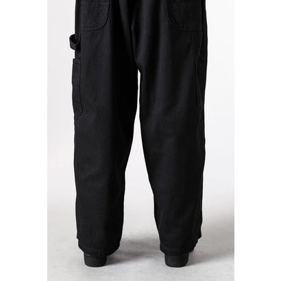 three st paint panel pants （Black）｜詳細画像