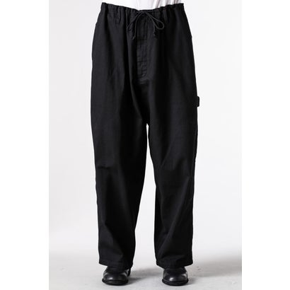 three st paint panel pants （Black）｜詳細画像