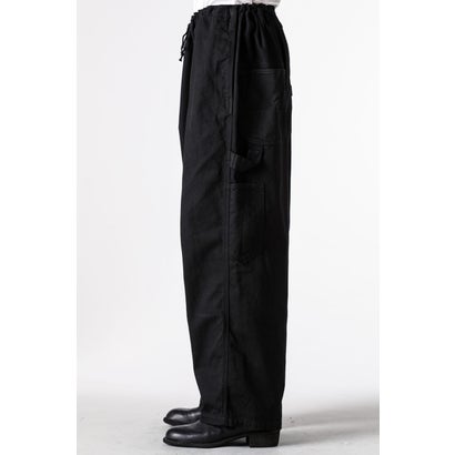 three st paint panel pants （Black）｜詳細画像