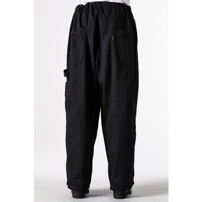 three st paint panel pants （Black）｜詳細画像