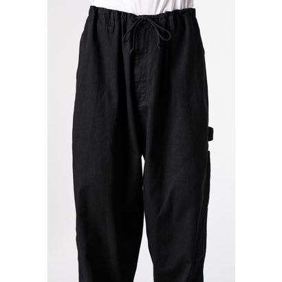 three st paint panel pants （Black）｜詳細画像