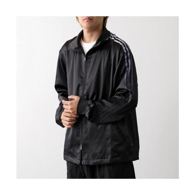 ジャケット SATIN GRADIENT 3 STRIPES TRACK TOP KW9617 （BLACK/ブラック）