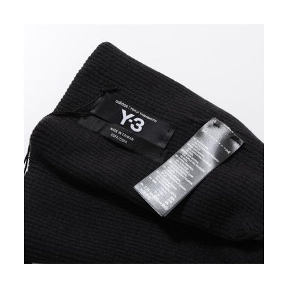 Y-3 ニット帽 GRAPHIC LOGO BEANIE KS8154 （BLACK/CREWHT-ブラック）｜詳細画像