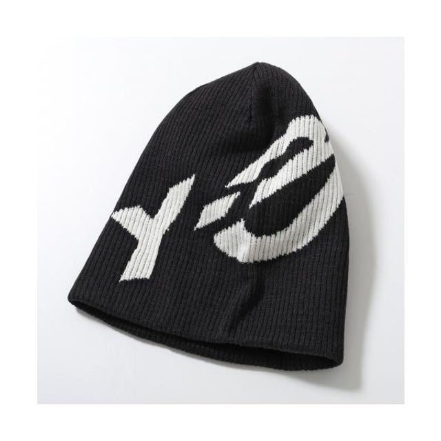 ニット帽 GRAPHIC LOGO BEANIE KS8154 （BLACK/CREWHT-ブラック）