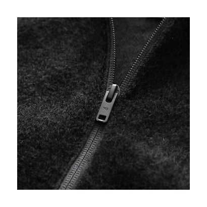 Y-3 ニット KNITTED PANEL BLOCKED HALF ZIP KR1119 （BLACK/ブラック）｜詳細画像