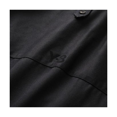 Y-3 オーバーシャツ TWILL UTILITY OVERSHIRT KQ8565 （BLACK/ブラック）｜詳細画像