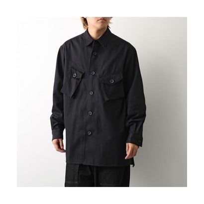 Y-3 オーバーシャツ TWILL UTILITY OVERSHIRT KQ8565 （BLACK/ブラック）｜詳細画像