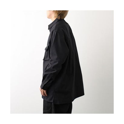 Y-3 オーバーシャツ TWILL UTILITY OVERSHIRT KQ8565 （BLACK/ブラック）｜詳細画像