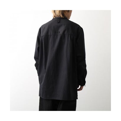 Y-3 オーバーシャツ TWILL UTILITY OVERSHIRT KQ8565 （BLACK/ブラック）｜詳細画像