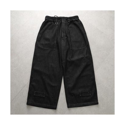 Y-3 デニムパンツ DENIM WIDE PANTS KS3897 （BLACK/NOIR/ブラック）｜詳細画像