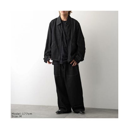 Y-3 デニムパンツ DENIM WIDE PANTS KS3897 （BLACK/NOIR/ブラック）｜詳細画像
