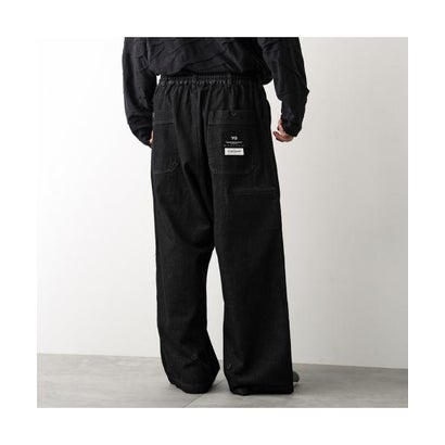 Y-3 デニムパンツ DENIM WIDE PANTS KS3897 （BLACK/NOIR/ブラック）｜詳細画像
