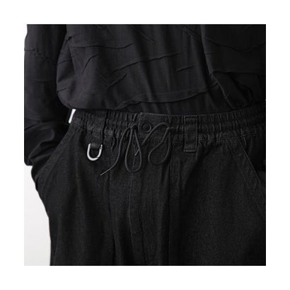 Y-3 デニムパンツ DENIM WIDE PANTS KS3897 （BLACK/NOIR/ブラック）｜詳細画像