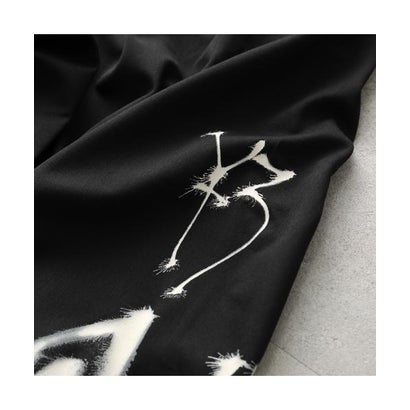 Y-3 ワイドパンツ CHITO GRAPHIC WIDE WOOL PANTS KR8712 （BLACK/ブラック）｜詳細画像