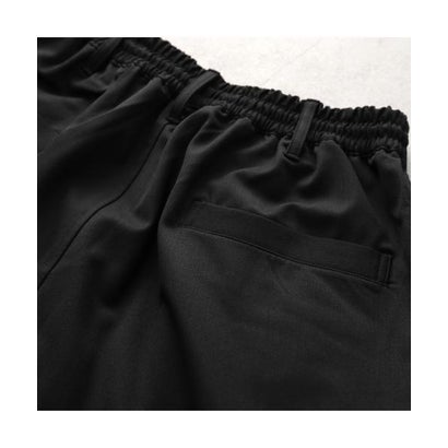 Y-3 ワイドパンツ CHITO GRAPHIC WIDE WOOL PANTS KR8712 （BLACK/ブラック）｜詳細画像