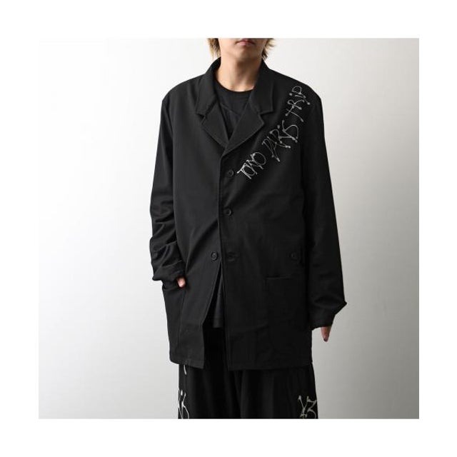 ジャケット CHITO CITY GRAPHIC WOOL BLAZER KY2725 （BLACK/ブラック）