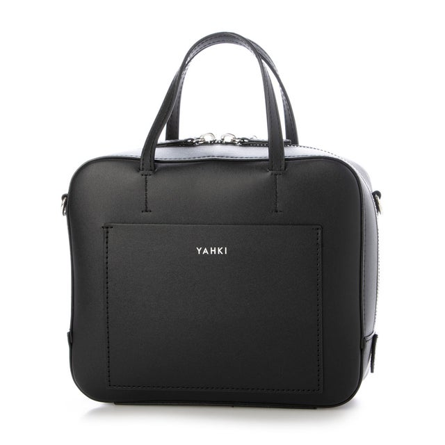 ヤーキ YAHKI ヴィーガンレザー2WAYショルダーバッグ （BLACK 