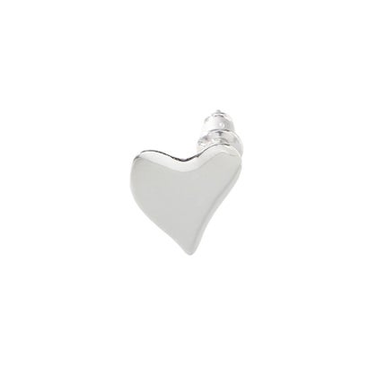 LAPUIS.Coil Heart ピアス （マルチ）｜詳細画像