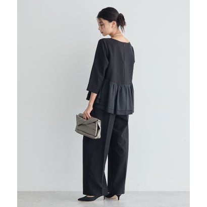 [2SET]バックフリルデザインセットアップ （アイボリー）｜詳細画像