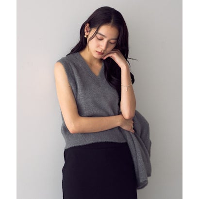 イェッカ ヴェッカ YECCA VECCA 【2点SET】ラメシャギーカーディガンアンサンブル （ブルーグリーン）｜詳細画像