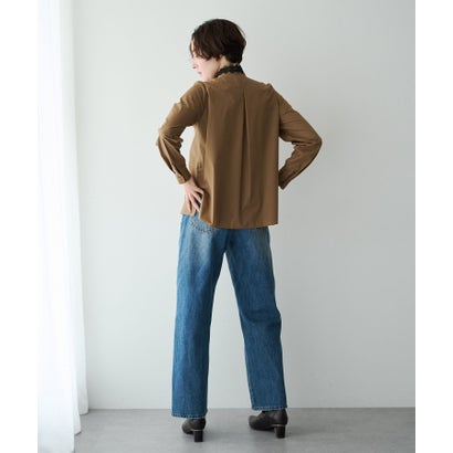 イェッカ ヴェッカ YECCA VECCA レースボウタイシャツ （ネイビー）｜詳細画像
