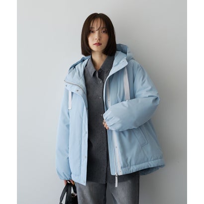 ドット柄オーバーシャツ （チャコールグレー）｜詳細画像