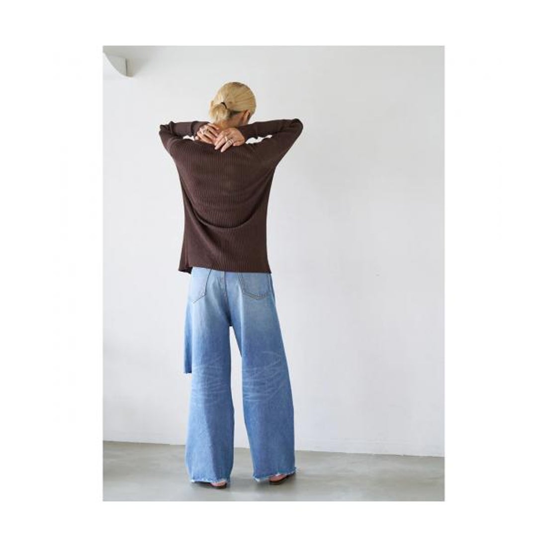 イエン YENN YENN カーディガン COTTON RIB CARDIGAN Y251-91013