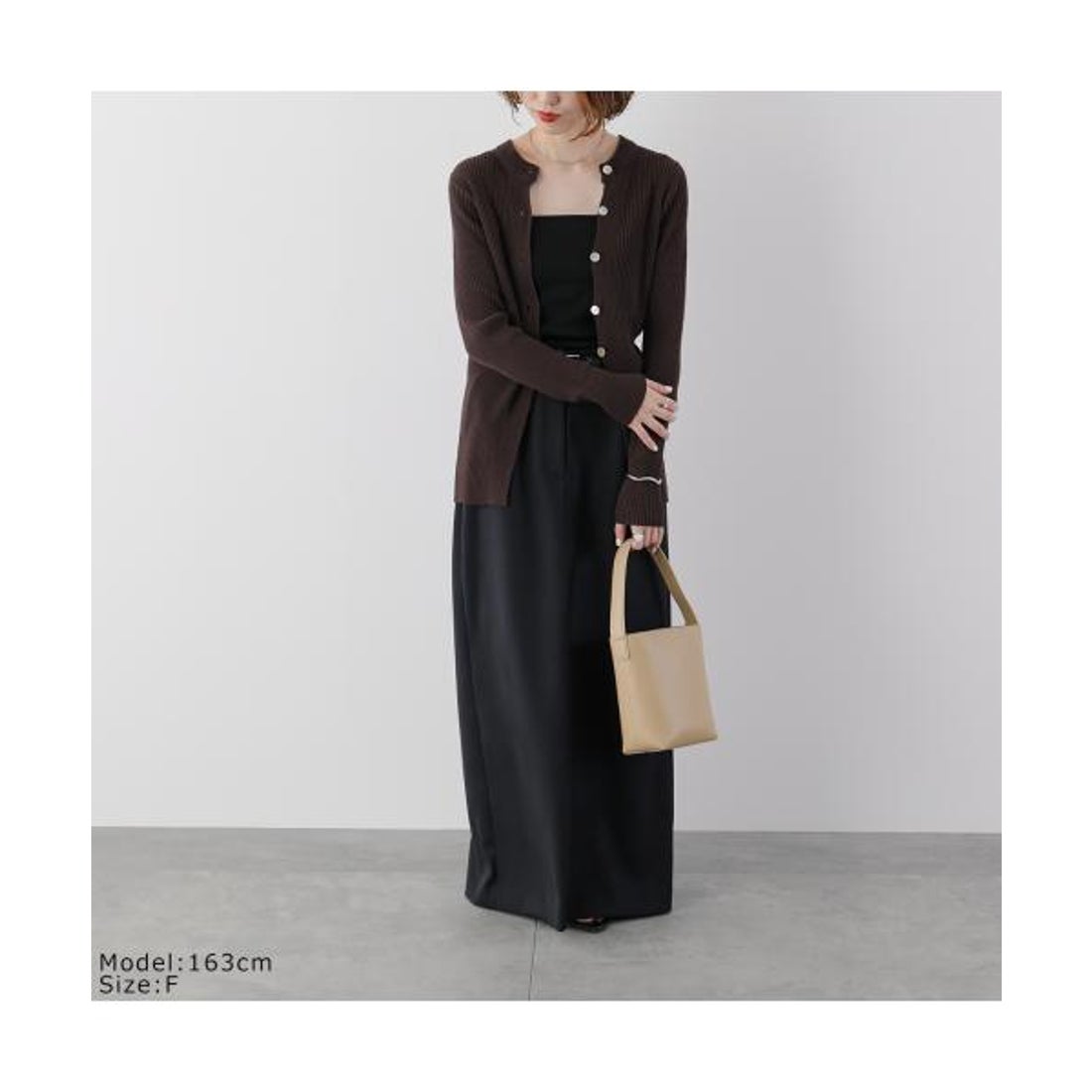イエン YENN YENN カーディガン COTTON RIB CARDIGAN Y251-91013